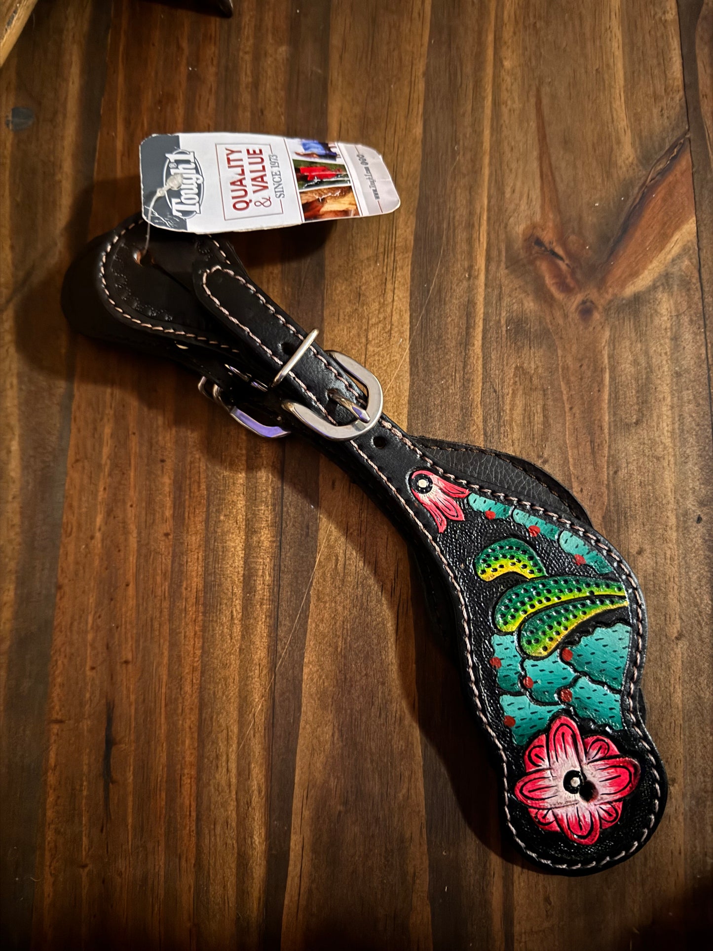 Tough 1 Cactus Flower Spur Strap
