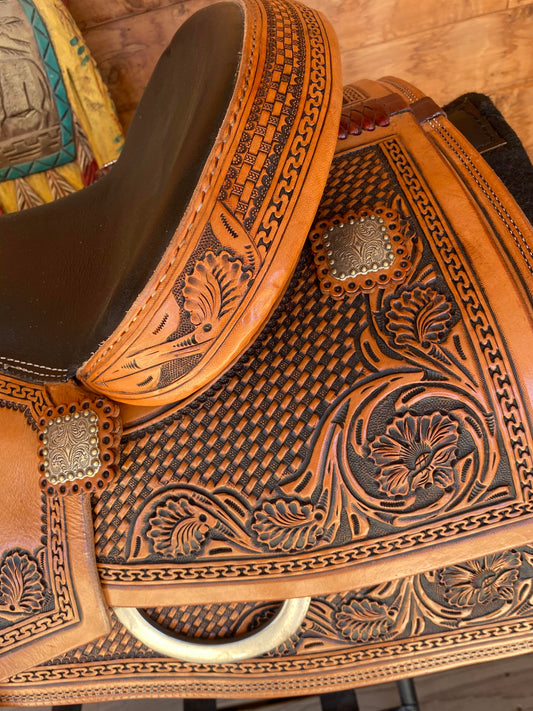 Rockin W Reining Saddle