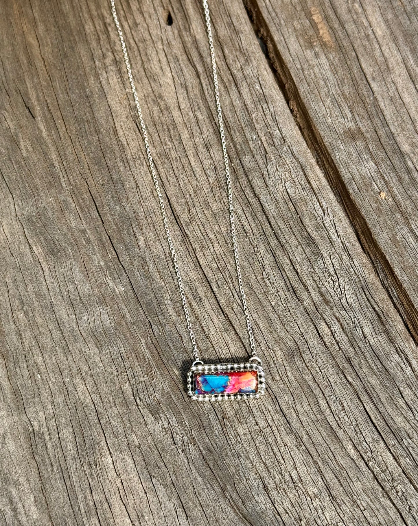 Pink Dhalia Necklace