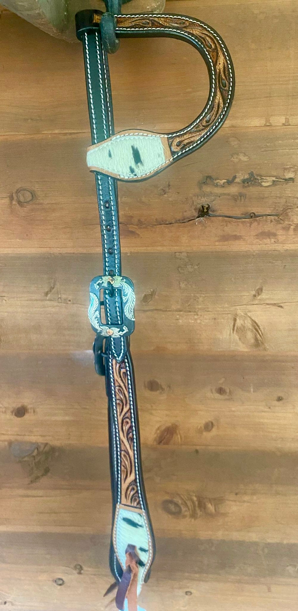 Wall flower slip ear bridle