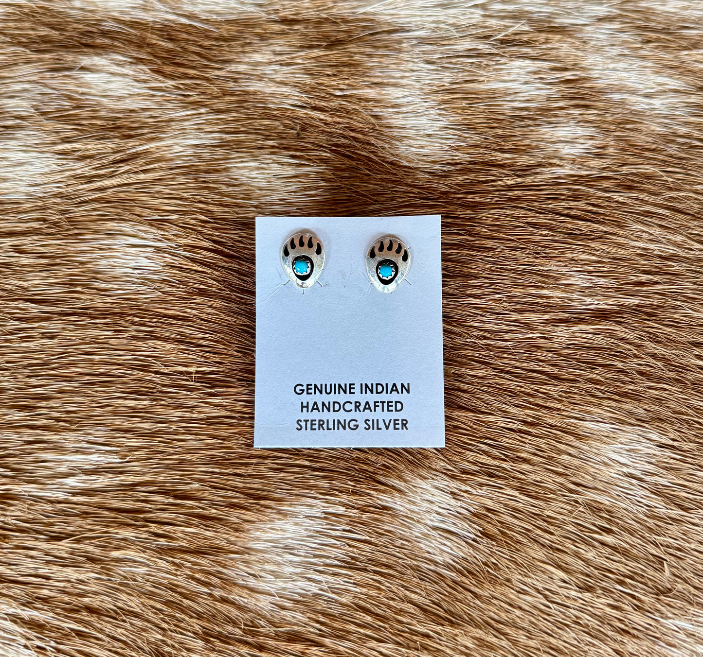 Navajo Handmade earrings by Gaynell Parker