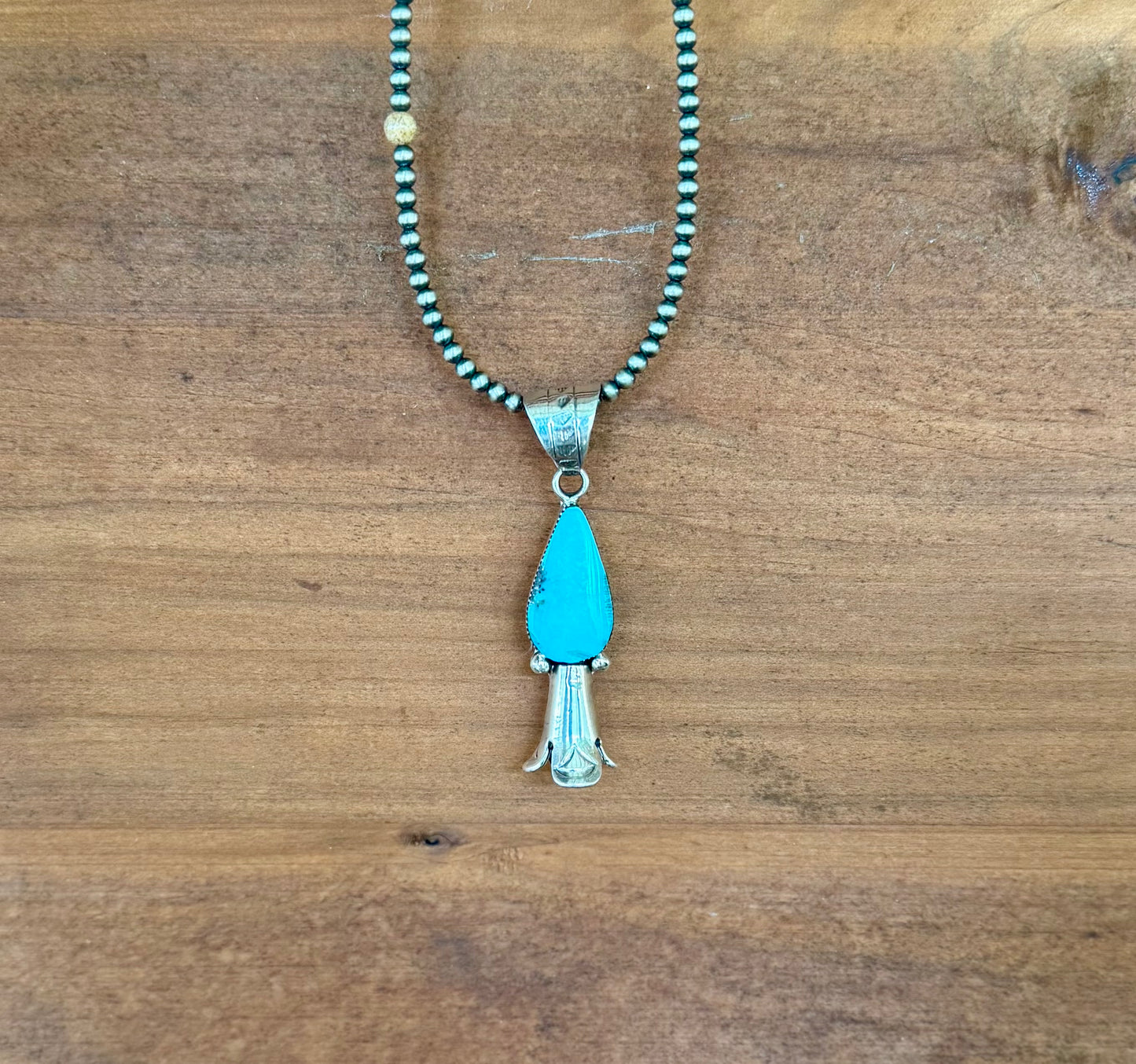 Navajo pendent by Dorothy Lee