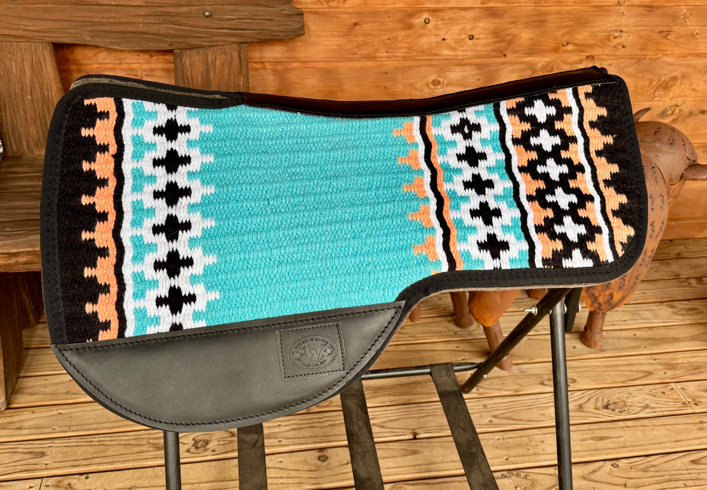 Rockin W Contoured Pad with Show Blanket