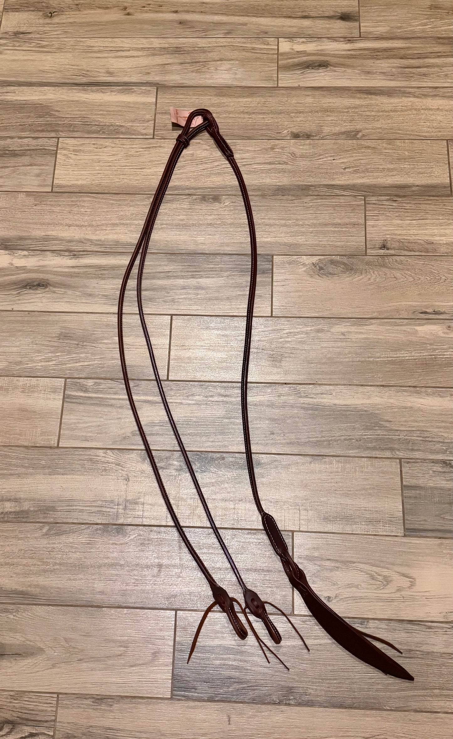 Leather Stitched Romel Reins 50” & 54”