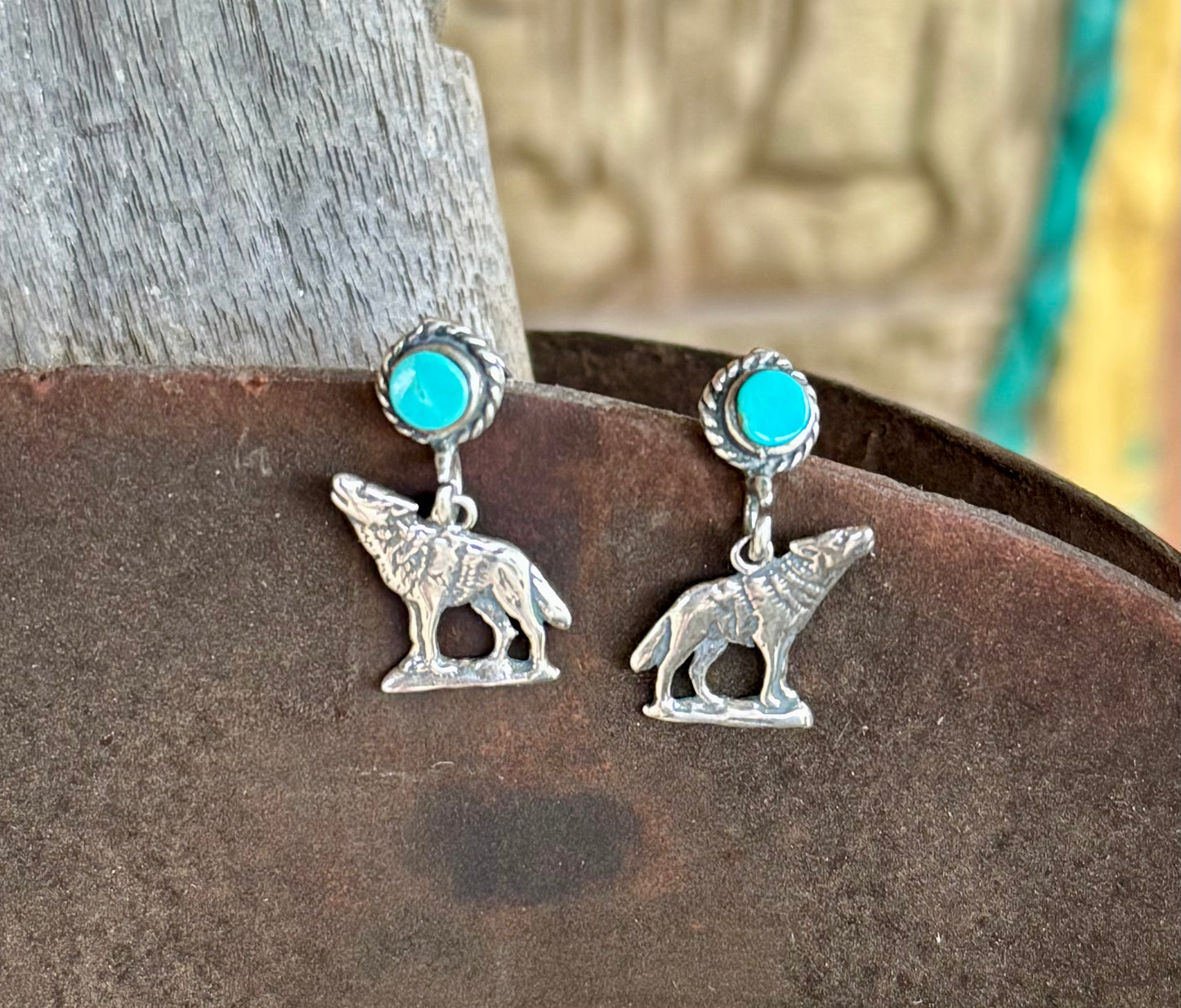 Wolf Earrings