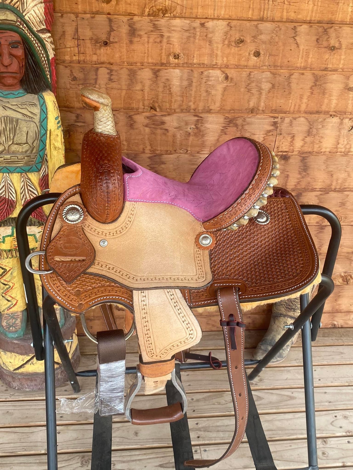Kids Barrel Saddle