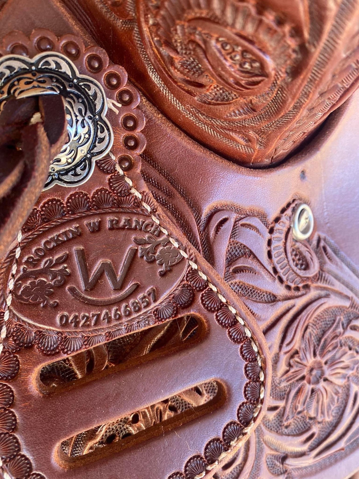 Rockin W Cutting Saddle