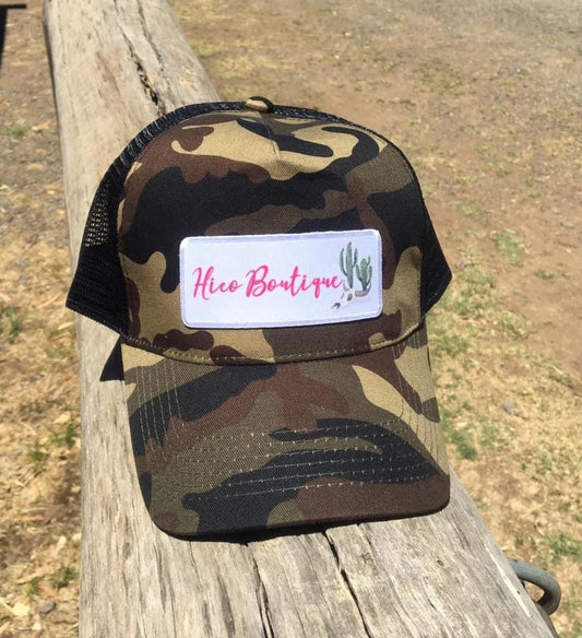 Hico Boutique Camo Cap