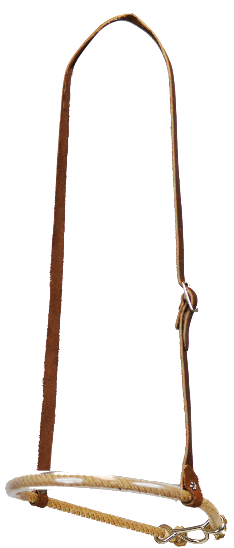 Plastic Covered Single Rope Noseband with Cart Buckle