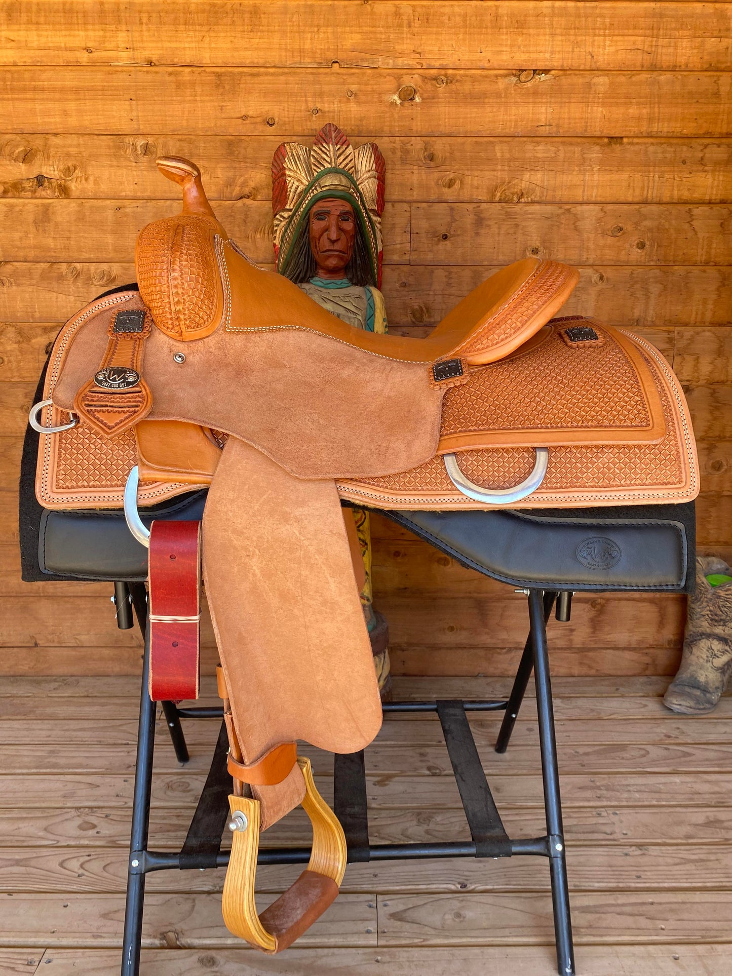 Rockin W Reining Saddle