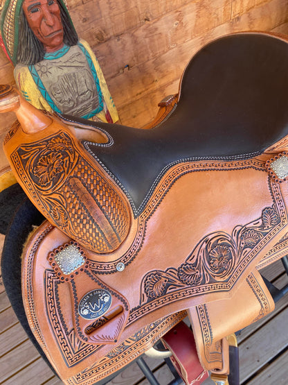 Rockin W Reining Saddle