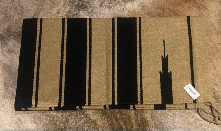 ASSORTED NAVAJO SADDLE SHOW BLANKET