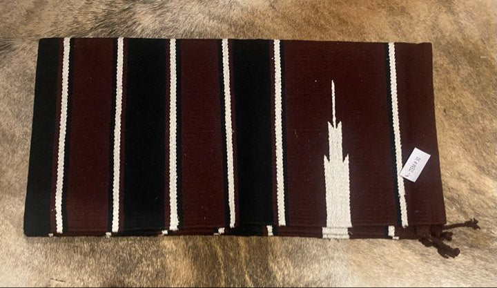 ASSORTED NAVAJO SADDLE SHOW BLANKET