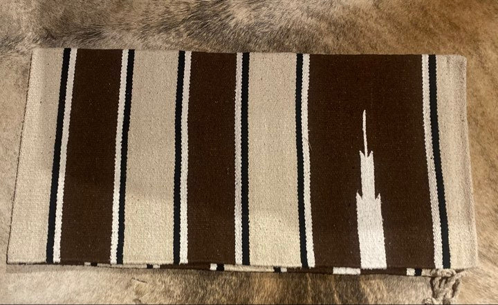 ASSORTED NAVAJO SADDLE SHOW BLANKET