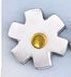 BRUSHED STAINLESS STEEL SPUR ROWELS