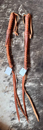 Braided leather quirt