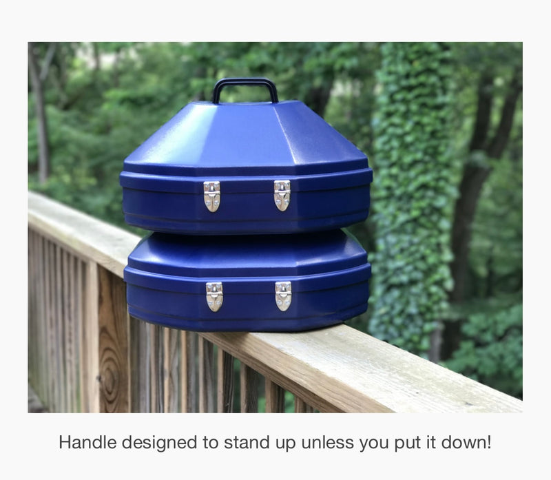 STACKABLE WESTERN HAT CANS