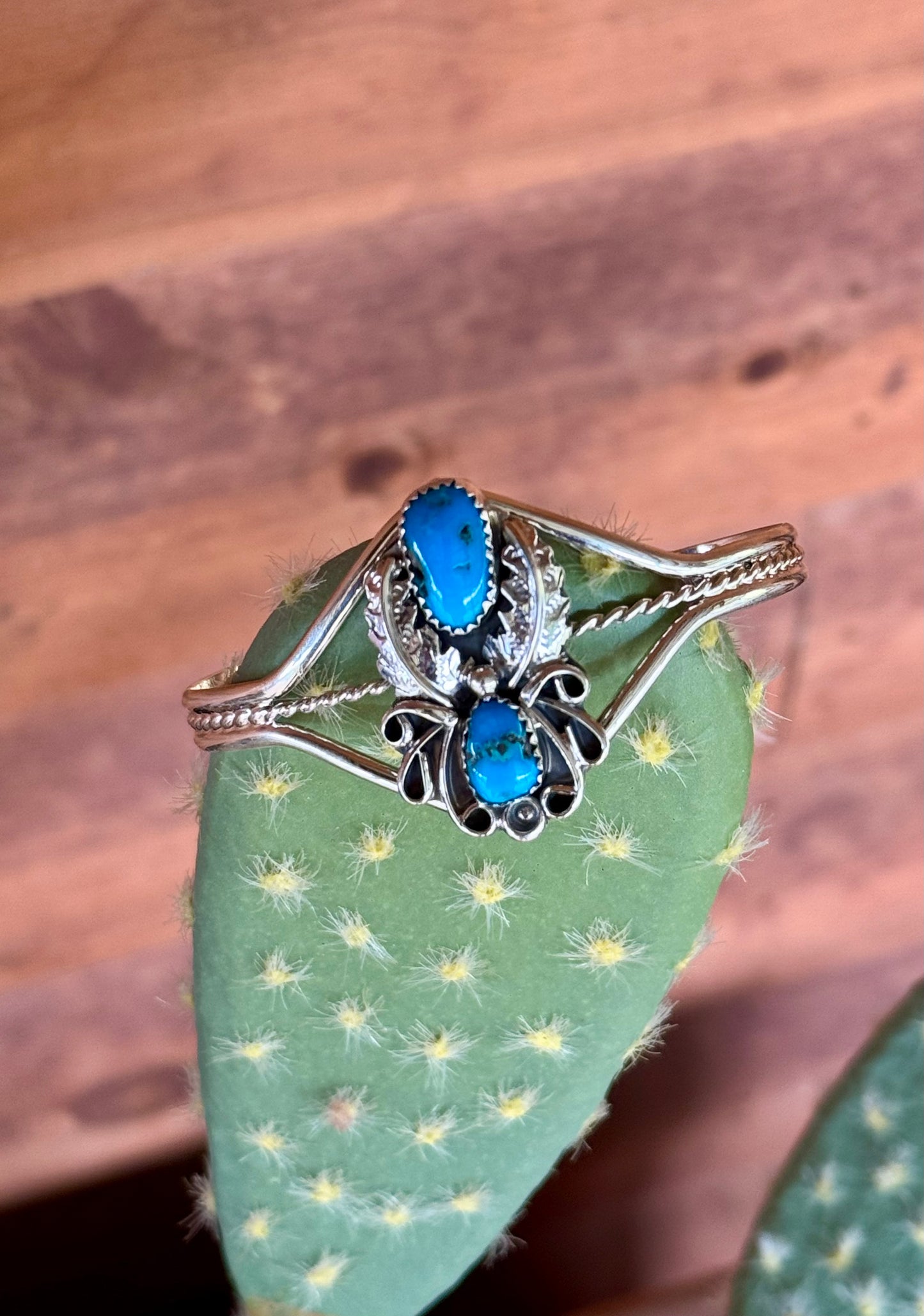 Navajo cuff by Harry B. Yazzie