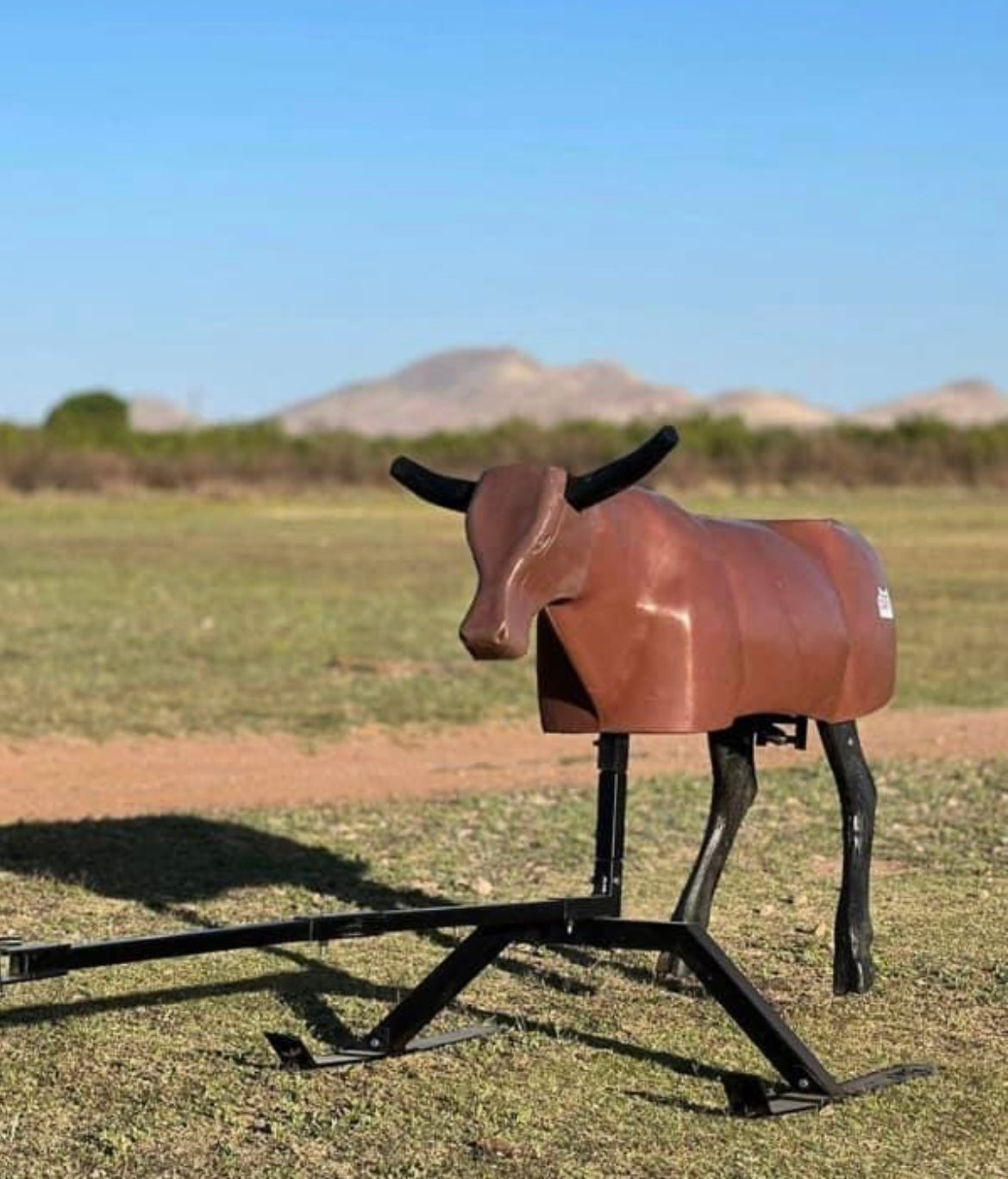 Roping Dummy Sheriffe with Captain Coach Calf