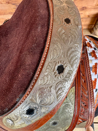 Package Deal. Used Saddle. Breast Plate. 2 bridles