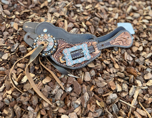 Men’s Spur Straps with Fringe