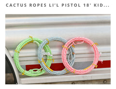 CACTUS ROPES LI’L PISTOL 18' KID ROPE