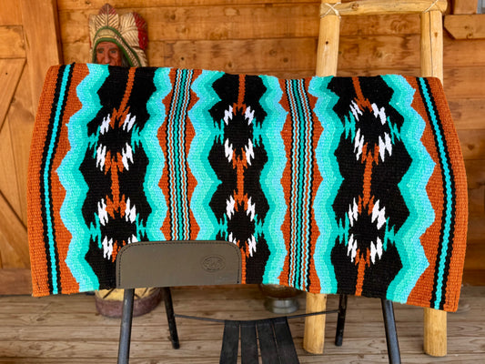 Rockin W Show Blanket