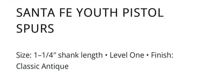 Santa Fe Youth Spurs