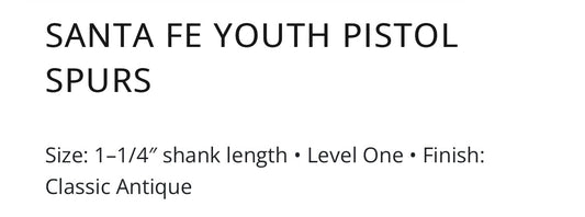 Santa Fe Youth Spurs