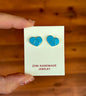 Zuni handmade earrings by Karen Lalio