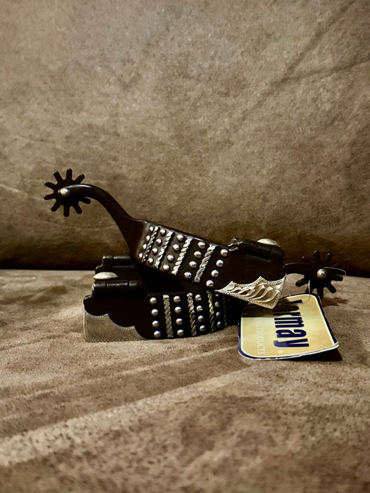 Formay antique brown men’s spurs