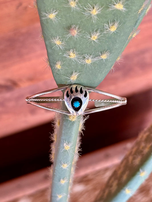 Navajo cuff by Leroy Parker