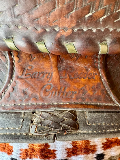 Calvin Allen Cutting Saddle Used Saddle