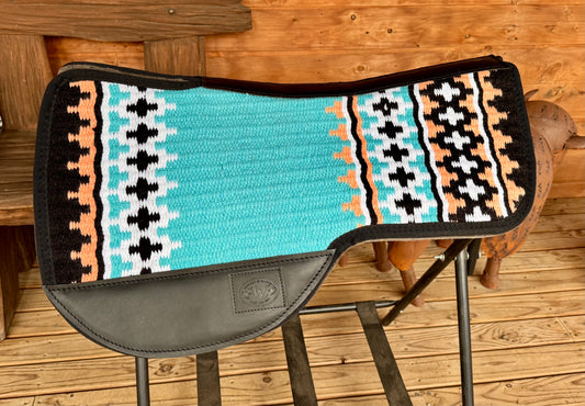 Rockin W Contoured Pad with Show Blanket