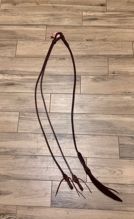 Leather Stitched Romel Reins 50” & 54”