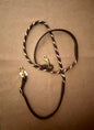 3/4” x 7 Turquoise Braided Center Barrel Rein