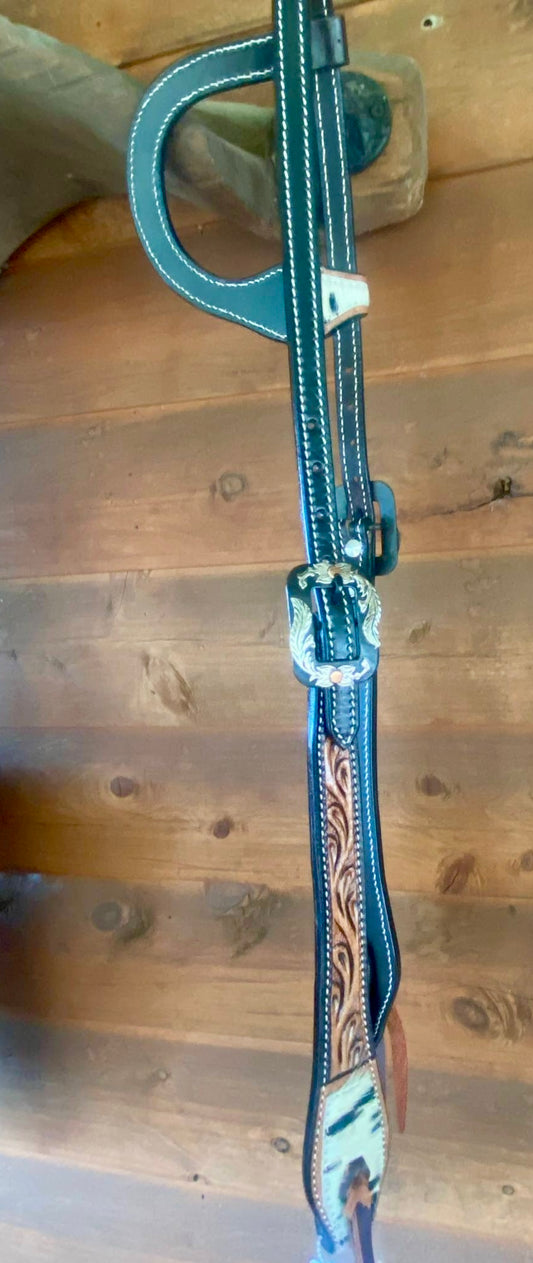 Wall flower slip ear bridle