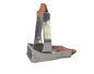2" ALUMINUM STIRRUP - RUBBER TREAD