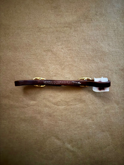 Oiled Double Stitched Curb Strap