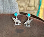 Wolf Earrings