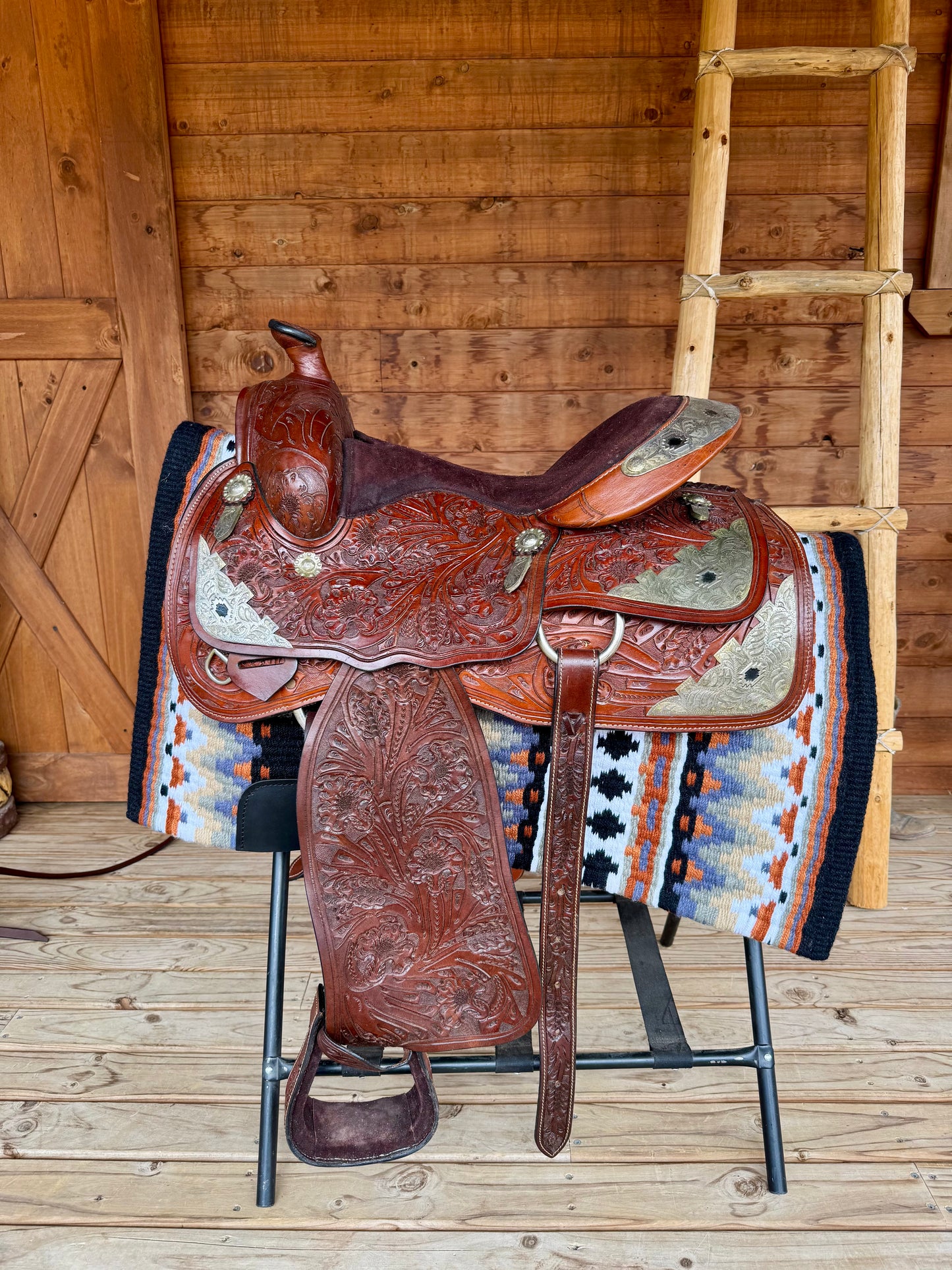 Package Deal. Used Saddle. Breast Plate. 2 bridles