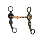 SOUTHWEST COPPER TWISTED SNAFFLE FLORAL BIT