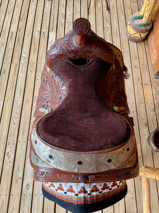 Package Deal. Used Saddle. Breast Plate. 2 bridles