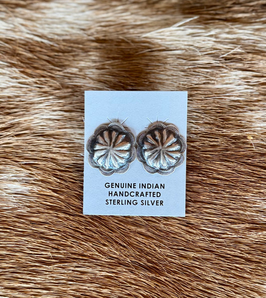 Navajo Earrings by Joan Begay