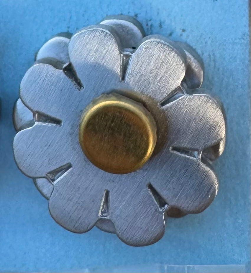 BRUSHED STAINLESS STEEL SPUR ROWELS