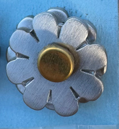 BRUSHED STAINLESS STEEL SPUR ROWELS