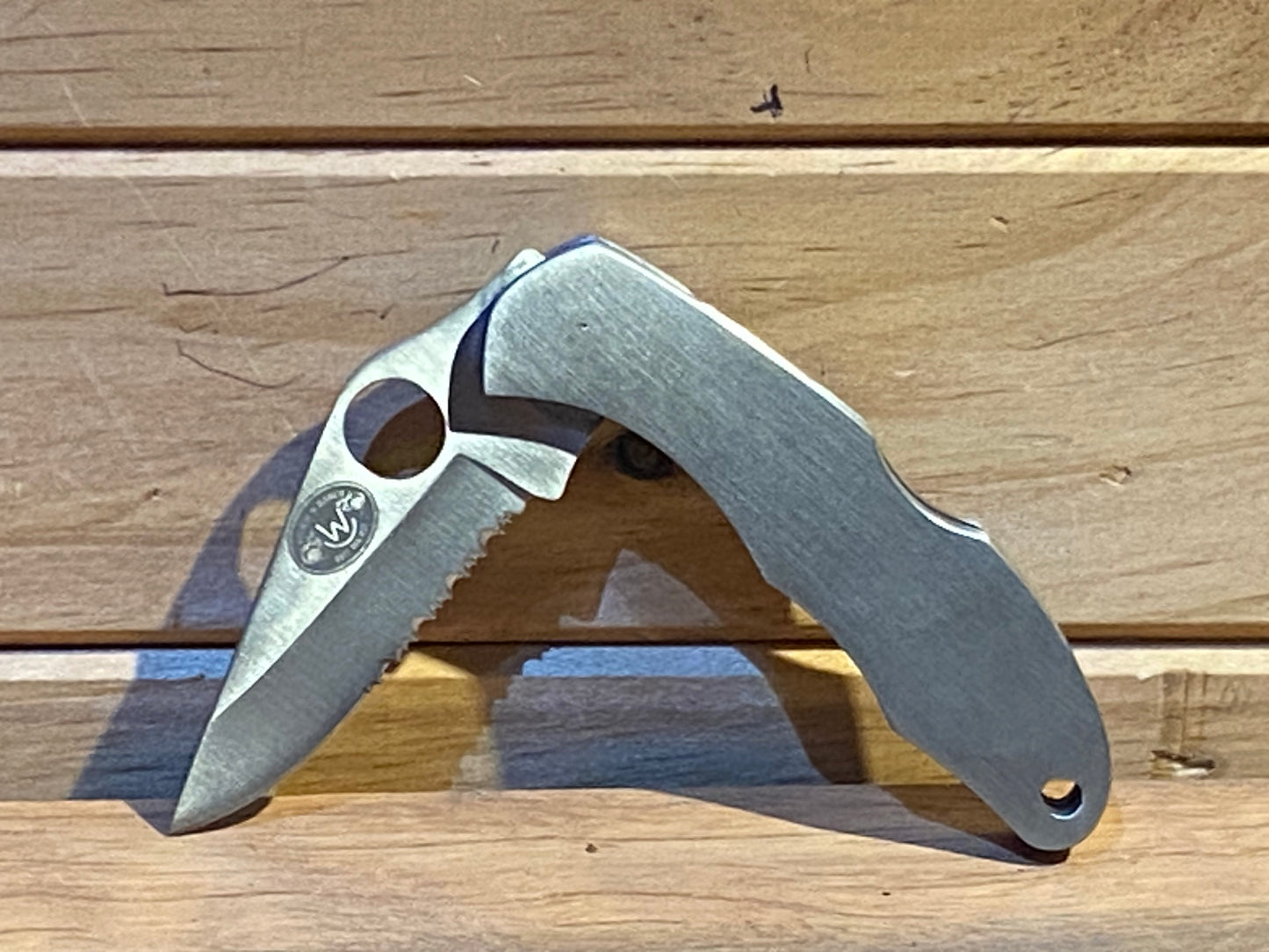 Rockin W Stainless Steal Rope Knife