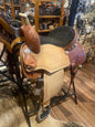 Rockin W Comanche Barrel Saddle