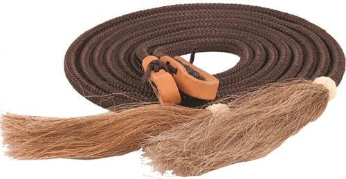 Mustang braided split reins