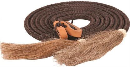 Mustang braided split reins